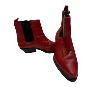 BFC Flings Red Booties Size 36 (5.5)